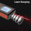 Laser rangefinder 40/60/80/100M, M/in/Ft unit, LCD backlit, area, volume Black 80M 4