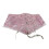 Ademend tailletrainerkorset Borduursel-Roze M 1