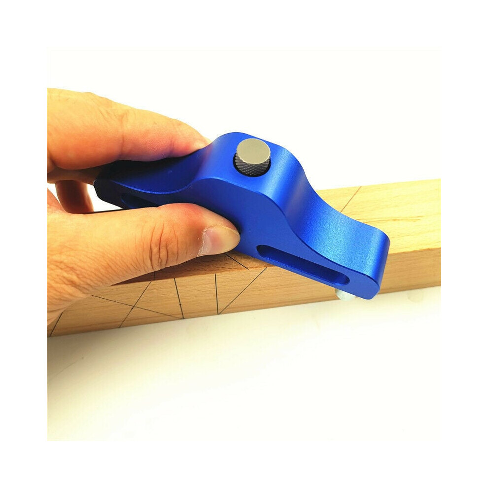 Metal Guide Jig For Wood Chisel Sharpening, Aviation Aluminum Construction Self Centering Dowel Jig Kit, Adjustable Sharpening Guide With Anodized 9128293321426