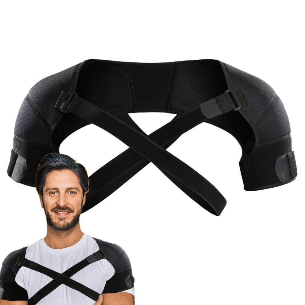 Shoulder Stabilizer Orthosis, Adjustable Shoulder Compression Brace, Shoulder Wrap Support