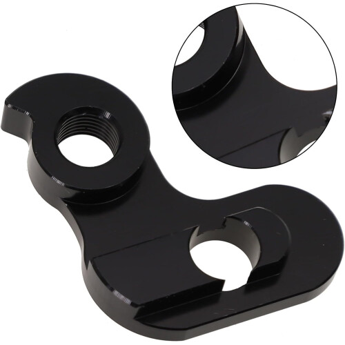 Efficiently Engineered Tail Hook Rear Shift Mechanism for Customized Singlespeed Bicycles Black 2