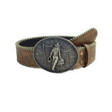 Ceinture de taille Ă large sangle, fermeture Ă pression,-UN