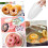 2pcs Doughnut Maker Tool Pastry Molds for Easy Baking Compact Bakeware for Homemade Donuts and Biscuits 3