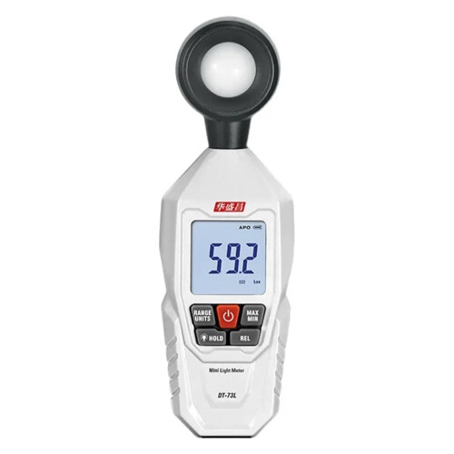 DT73L Mini Digital Illuminance Meter  Precision Photometric Lab Device