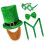 Weiche Stoff-Patricks-Day-Kopfbedeckung,-Satz 1