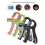 Σετ 2 Τεμαχίων Εργαλείο Εκγύμνασης Δακτύλων με Μετρητή 5-60 kg (Μαύρο) 4