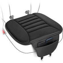Autostoelkussen met antislip onderkant, gemaakt van traagschuim, gemakkelijk schoon te maken en universeel geschikt voor gebruik in auto, kantoor en