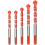 Triangle Shank Ceramic Drill Bits For Glazed Tile, Extra Long With Professional-Grade Carbide Tip, Ensuring Smooth And Precise Drilling In Various 2