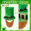 Weiche Stoff-Patricks-Day-Kopfbedeckung,-Satz 4