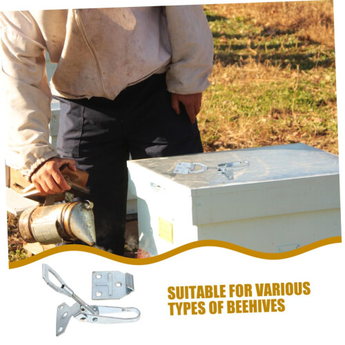 Bee Hive Frame Spacing Tool Bee Hive Mounting Toggle Latch Clamp for Beekeeping 1