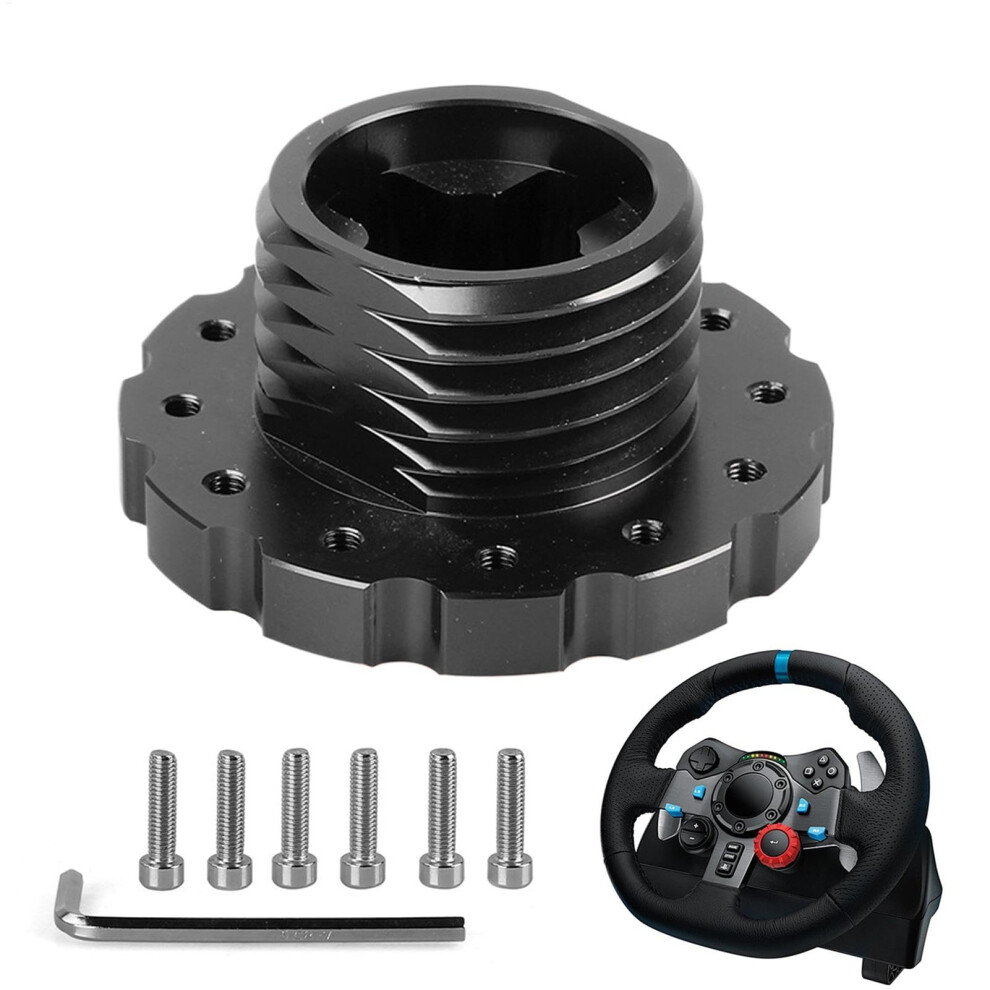 Quick Release Wheel Hub, Aluminum Quick Release Adapter, Racing Steering Wheel Hub 9412369797636