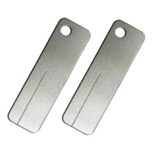2 pieces rhinestone sharpening stones for knives, portable for outdoor activities, multifunctional for fishing.