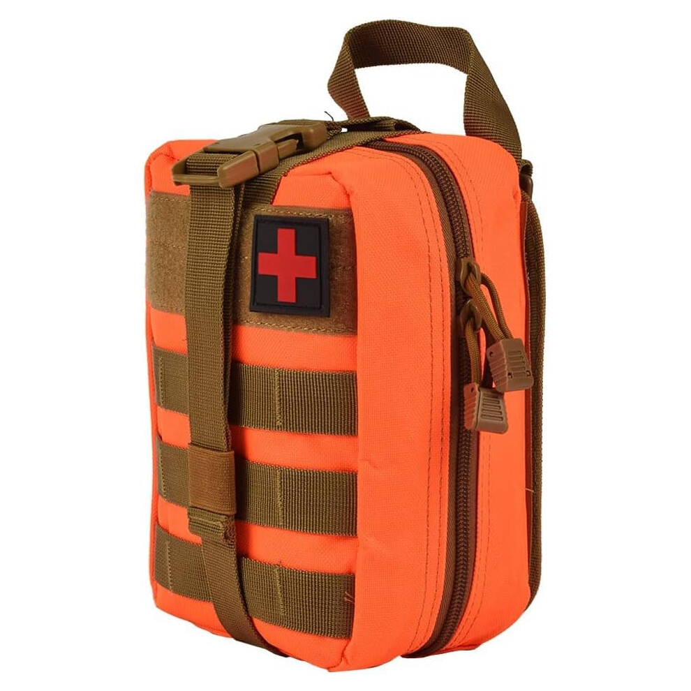 Orange/Red Medical First Aid Bag Emt Molle Medical First Aid Tearoff Bag (Bag Only) Sunset Chevron /Evening