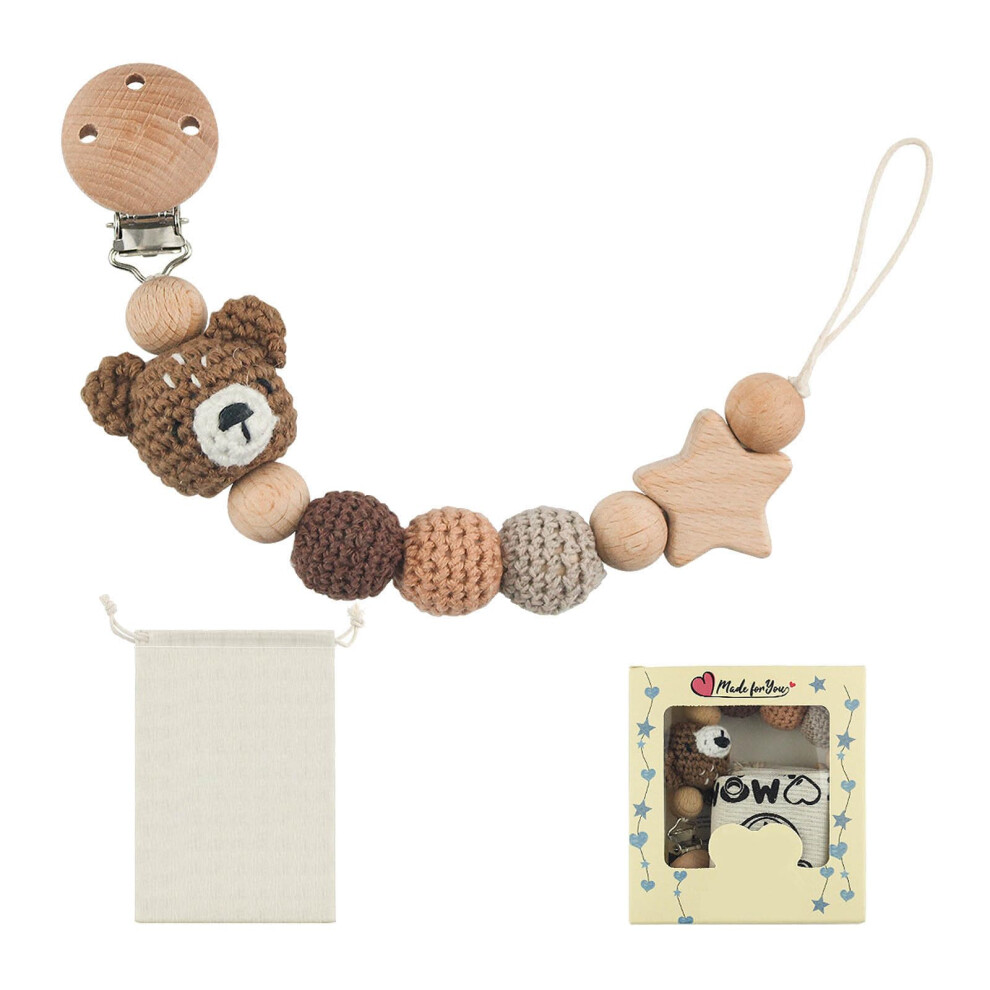 Silicone Dummy Chain with Panda Design for Dummies (06 Months)