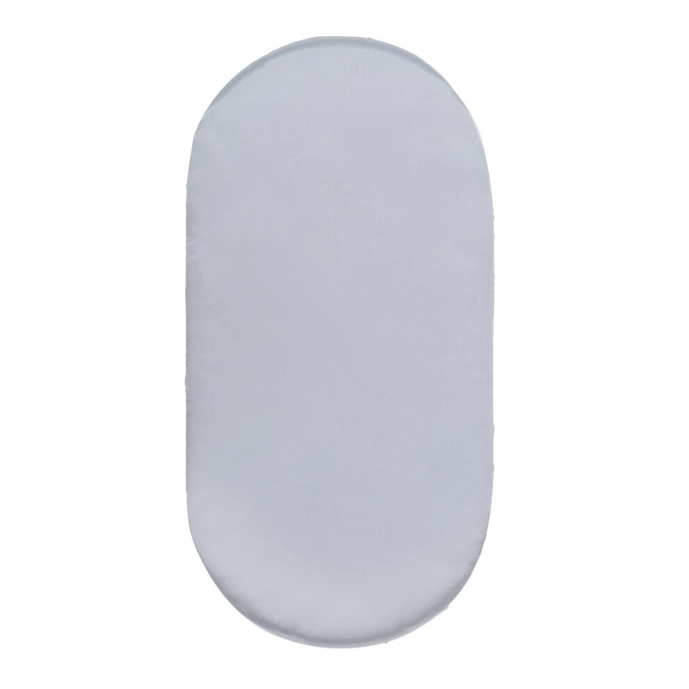 Newborn Baby Mose Sheet Bassinet Sheet Cradle Pram Bassinet Pads Changing Satin Fitted Baby Hat Girl (, One Size) One Size Grey