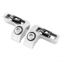 Lightweight Aluminum Shifter Adapter for Bikes Works with for SRAM and I Spec EV Brakes (Silver)