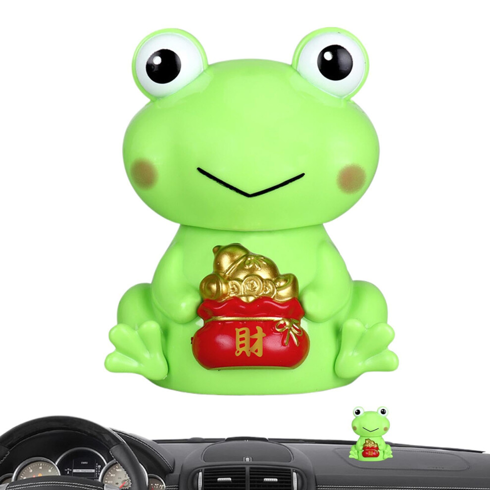 Solar Bobblehead Animals Cute Dashboard Ornaments Bobblehead Decor For Car, Desk, Center Console, Desktop Decoration 9426802207743