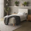 Ashbourne 90cm Single Fabric Bed Frame Natural 1