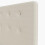 Ashbourne 90cm Single Fabric Bed Frame Natural 4