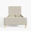 Ashbourne 90cm Single Fabric Bed Frame Natural 6