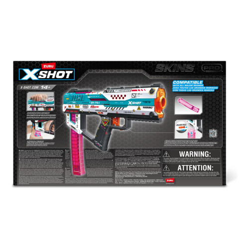 Zuru X-Shot Pro Skins Fury X Blaster Includes 40 Darts 2