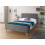 Ashbourne 150cm Kingsize 5ft Bed Frame Grey Fabric 1