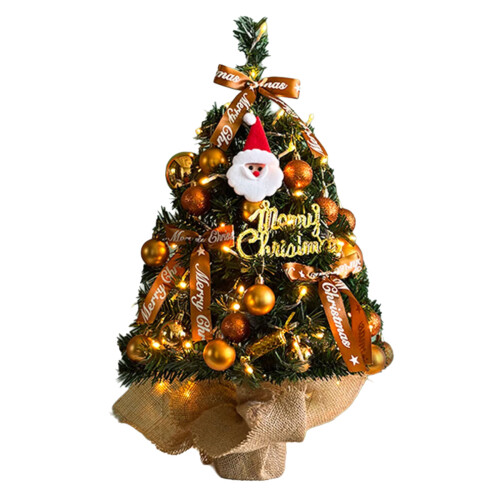 Multipurpose 60Cm Christmas Centerpieces Tree Complete-bronze