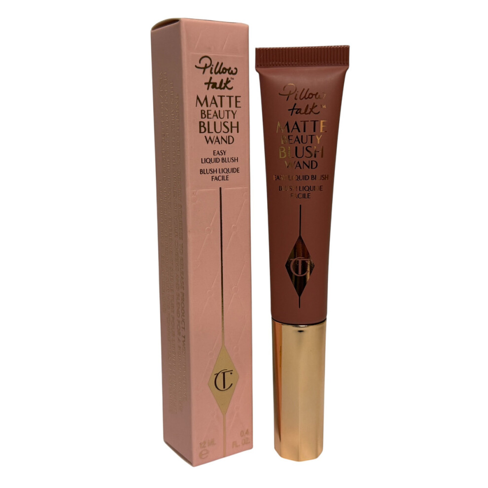 Charlotte Tilbury Pillow Talk Matte Beauty Easy Liquid Blush Wand 12Ml