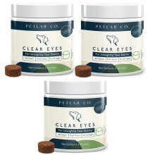 Petlab Co Clear Eye Dog Soft Chews 3 Pack