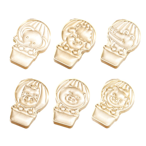 Animal Pattern Wax Seal Stamp Head for Valentine Card-H 1