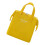 Insulated Lunch Bag With Leakproof Lining Bright Pastel-Yellow 1