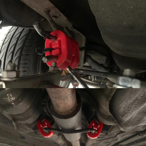 Exhaust Muffler Hanger  Mount Rubber Bracket  Universal Car Exhaust Rubber Mount 1