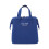 Macaron Colored Insulated Lunch Bag Large Capacity Oxford-Blue 1