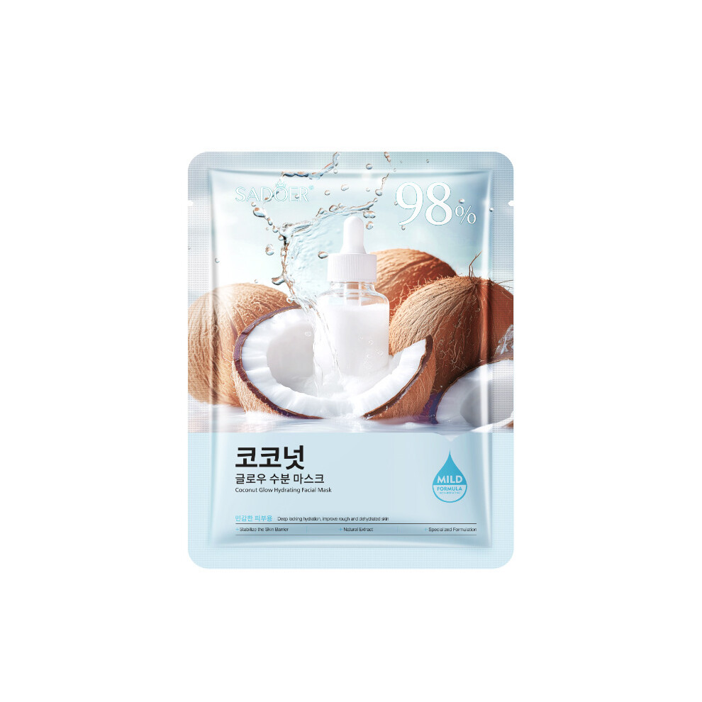 (Coconut 25ml) Essential Oil Rejuvenation Mask SADOER Moisturizing Rejuvenation Mask