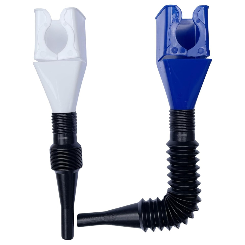 2Pcs Retractable Automotive Funnel Set Â Auto Fuel Funnels For Oil Change Gasoline Coolant & Water Filling In Cars 7449604212922