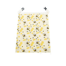 Sustainable Cotton Linen Bees Wax Food Wrap-Cartoon bee