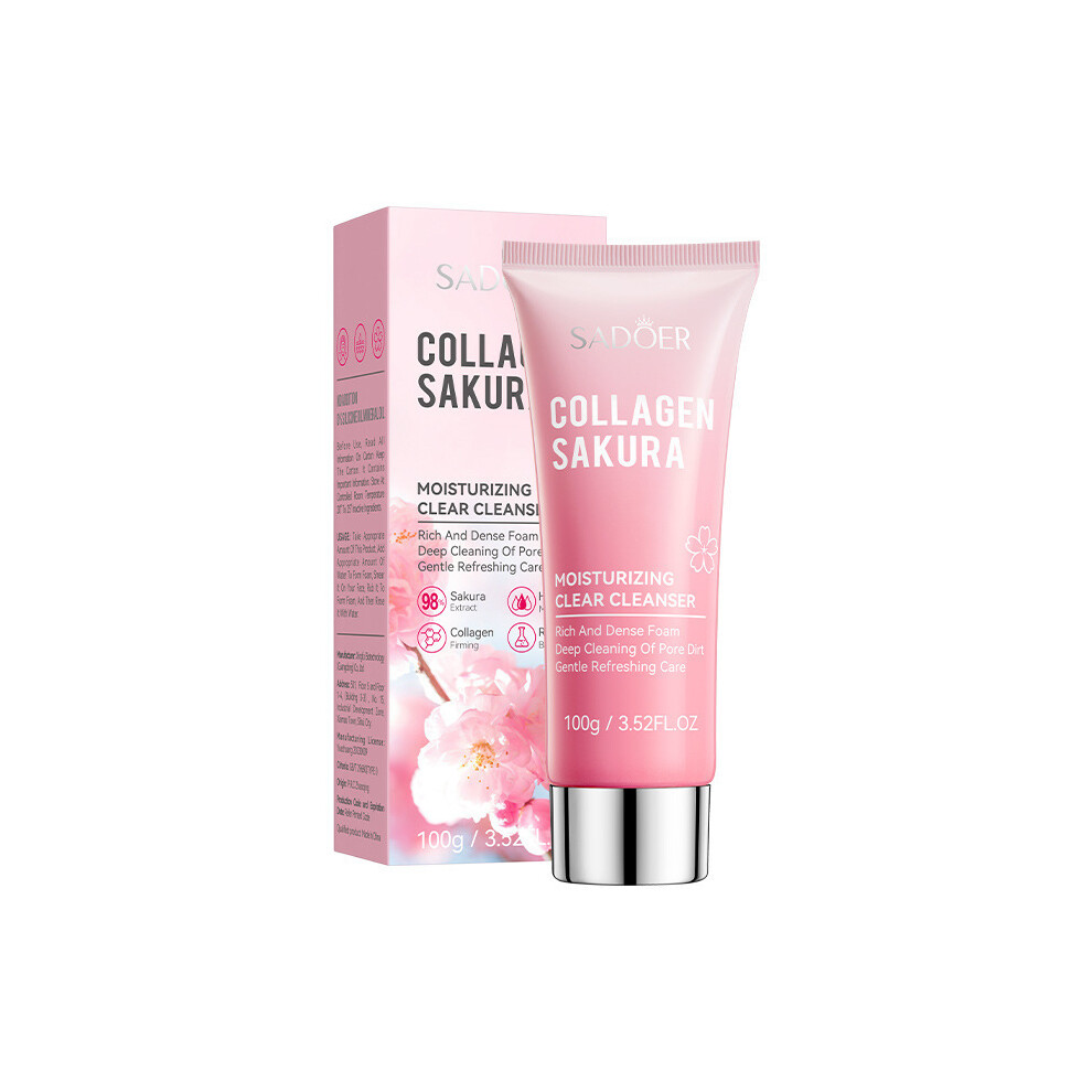 (Facial cleanser 100g) Mask box SADOER moisturizing and rejuvenating hydrating mask