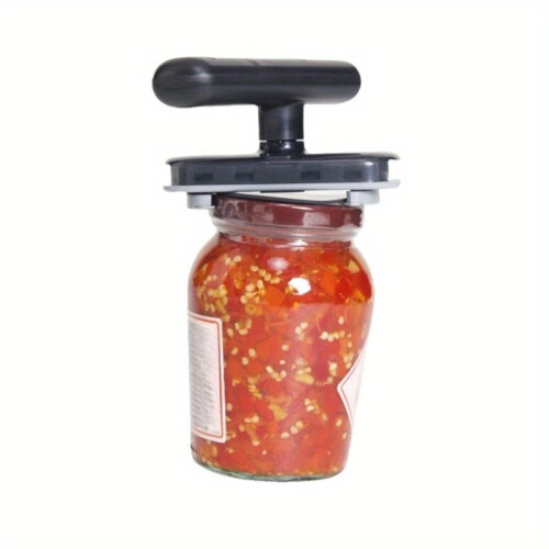 Easy-Grip Jar Opener, Leverage Base Pad for Securely Removing Tight Lids and Caps, Essential Kitchen Helper for Seniors
