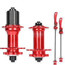 Mountain bike hub for front and rear, 100 mm, 135 mm, 32 holes, compatible with 8, 9, 10, and 11 speeds. Ref: 8426
