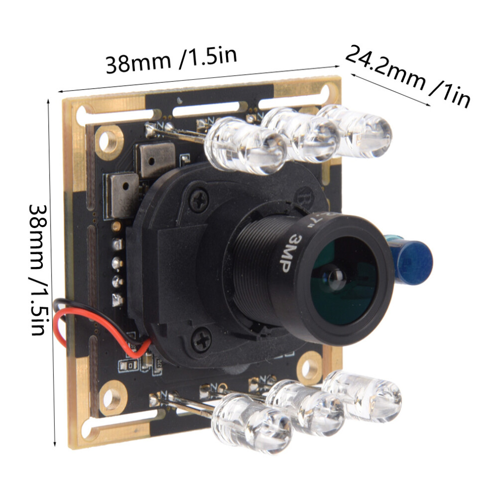 USB-Kameramodul HD OV2710 Chip IR CUT Automatische