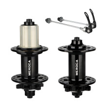 Bicycle Rear Wheel Hub, 32 Hole, Component Parts, 5 Pawls, Aluminum Alloy, Lightweight Replacement, Disc Brake, Thru Axle, Bicycle Disc Hub Schwarz