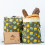 Multipurpose Bees Wax Cotton Bread Storage Bag-Christmas style 6