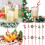 Christmas Tree Paper Straws Disposable Party Decorations 2