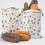 Multipurpose Bees Wax Cotton Bread Storage Bag-Christmas style 5