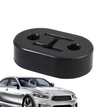 Universal Car Exhaust Hanger Rubber Mount Bracket Muffler Hangers Black