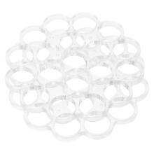 2Stk Klarer Blumenhalter Für Vase Mit Stabilem Stielhalter