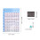 1Set Professionele Ukulele Oefenstickers Met Kleurcodes En Plectrums 2