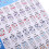 1Set Professionele Ukulele Oefenstickers Met Kleurcodes En Plectrums 8
