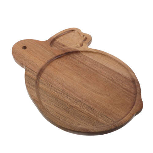 Solid Wood Bunny-Shaped Charcuterie Board for Kitchen Parties