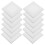 15Pcs Compact Cotton Canvas Boards for Painting White Mini Panels 9